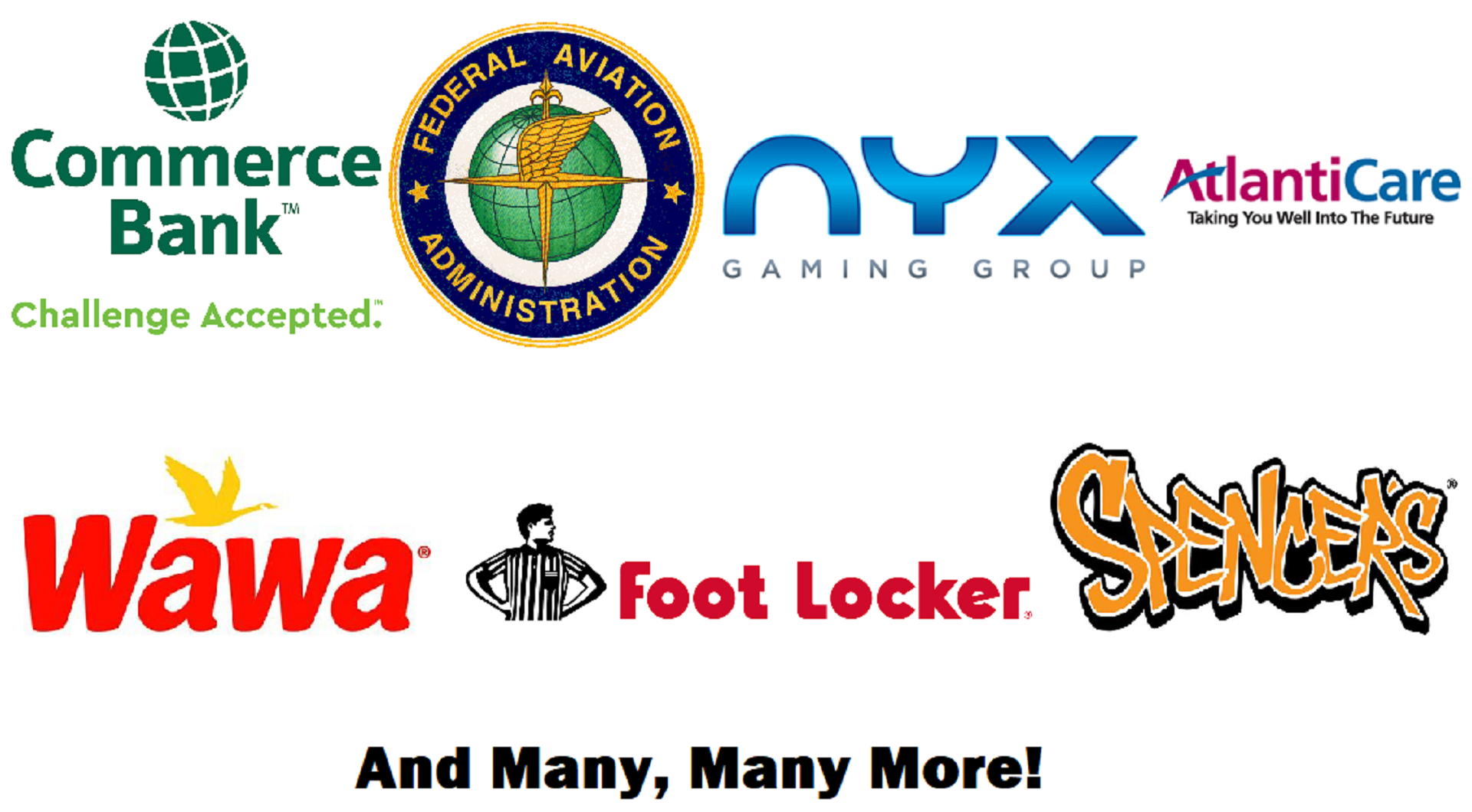 Some of the companies that have utilized Team Building with us.